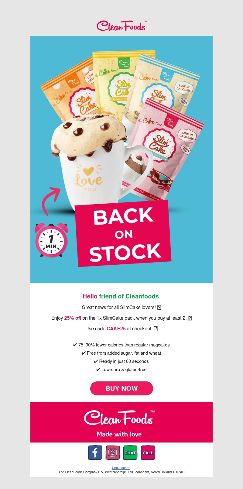 🎂 25% off SlimCake! 🎂 25% off SlimCake!