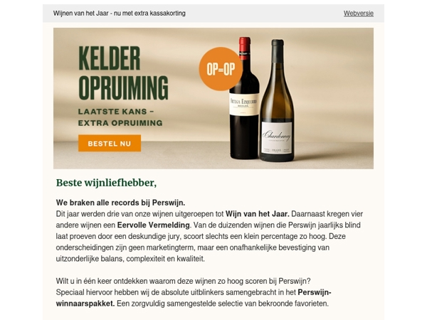 Wijnen van het Jaar pakket - nu met extra kassakorting