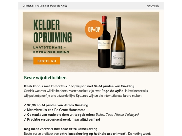 Ontdek Immortalis van Pago de Aylés