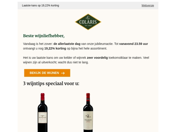 ⏰ Laatste dag: 19,22% korting eindigt vanavond