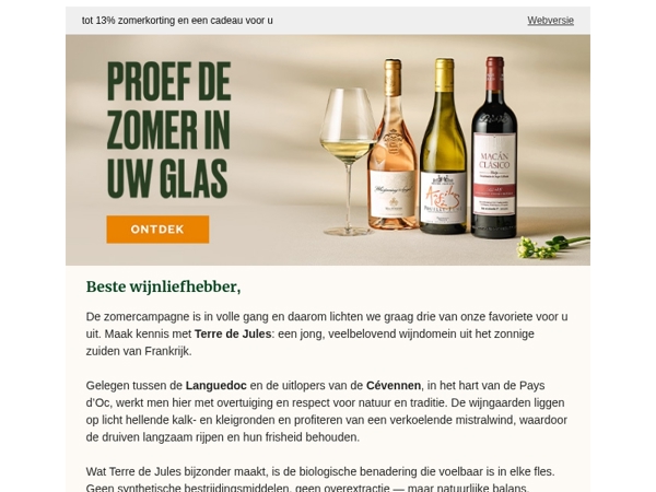 Maak kennis met Terre de Jules – biologisch, zuiver en vol karakter