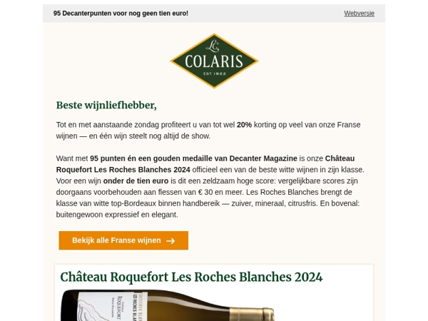 Laatste kans: 95 Decanterpunten voor nog geen 10 euro!