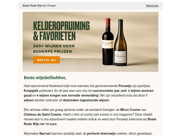 Goud in de Koopgids van Perswijn: de Micro Cosme