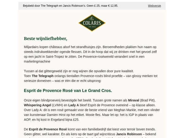 Vergeet de vlinders & beroemdheden – dit is rosé met ruggengraat