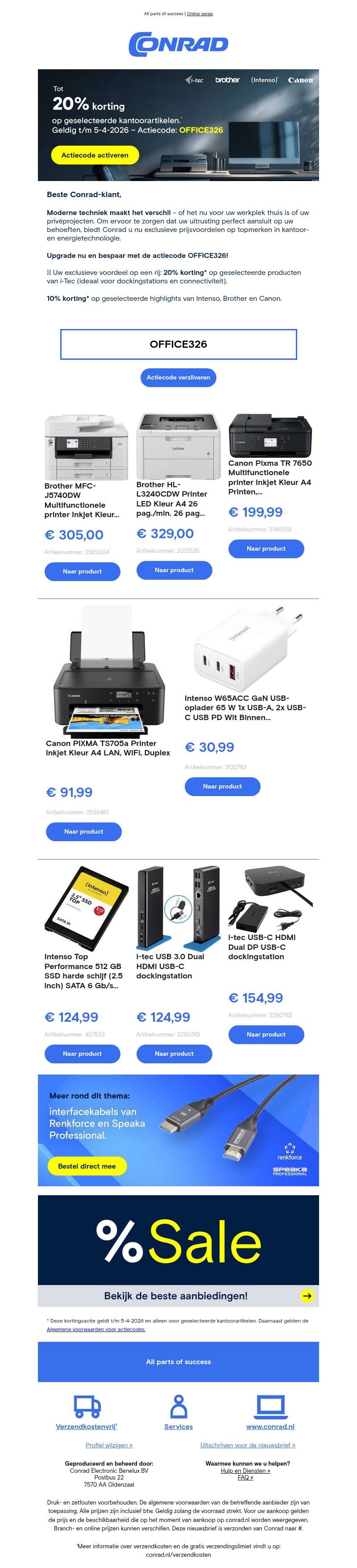 π Tijd voor een upgrade? Tot wel 20% korting op techniek-highlights! π Tijd voor een upgrade? Tot wel 20% korting op techniek-highlights!