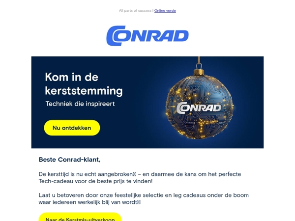 🔔 De Kerstmis-uitverkoop voor Tech-cadeaus!