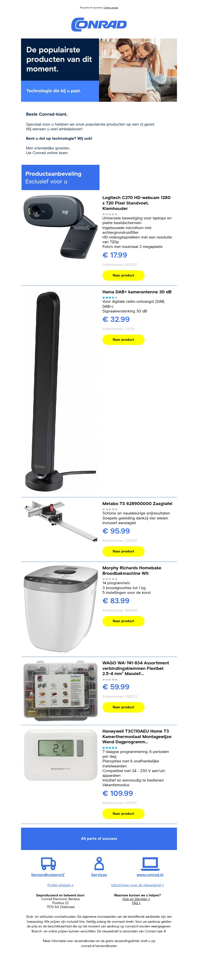 π De populairste producten van dit moment. π De populairste producten van dit moment.