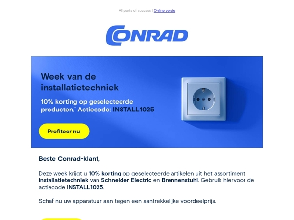 Week van de installatietechniek: