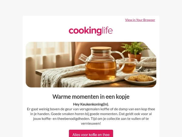 Voor de liefhebber van koffie én thee ☕🫖