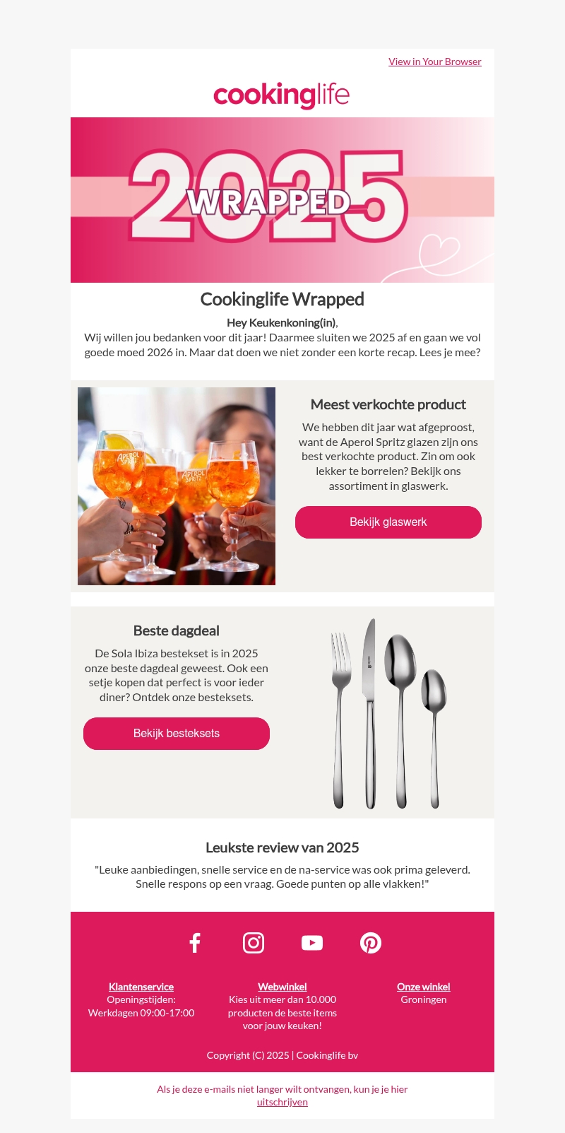 Cookinglife Wrapped: een jaar vol smaak π₯ Cookinglife Wrapped: een jaar vol smaak π₯