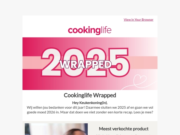 Cookinglife Wrapped: een jaar vol smaak 🥂
