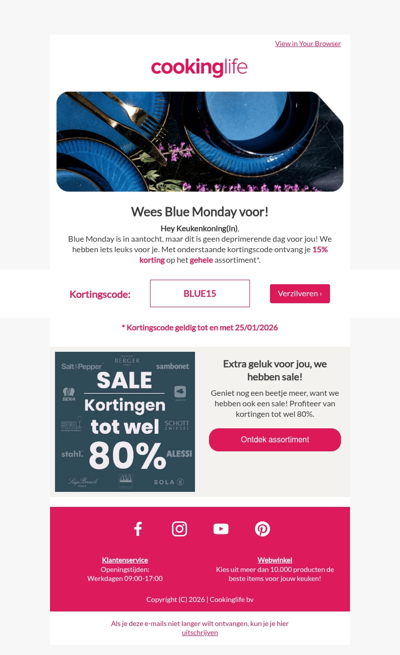 Speciaal voor jou: om Blue Monday een stuk leuker te maken π Speciaal voor jou: om Blue Monday een stuk leuker te maken π