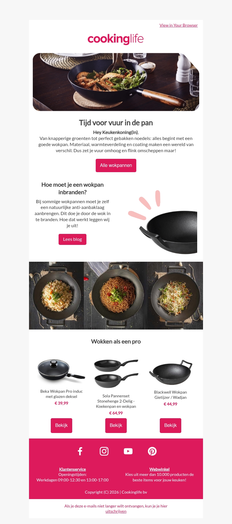 Vandaag op tafel: een wok vol smaak Vandaag op tafel: een wok vol smaak