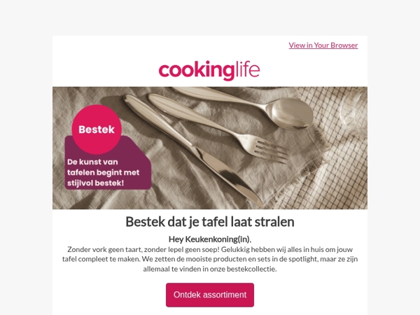 Stijlvol dineren begint met het juiste bestek 🍴