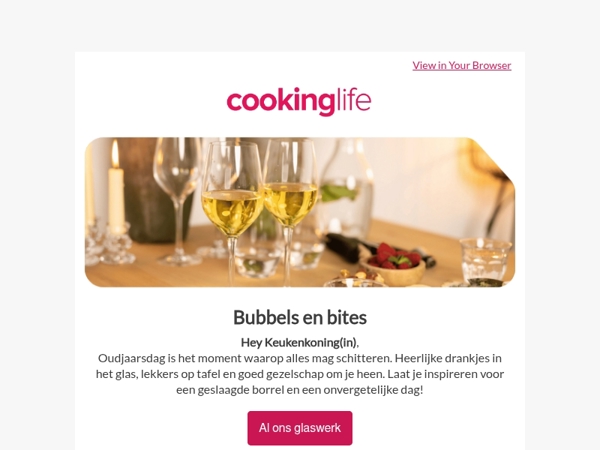 Bubbels klaar? Zo borrel je richting oudjaar 🥂
