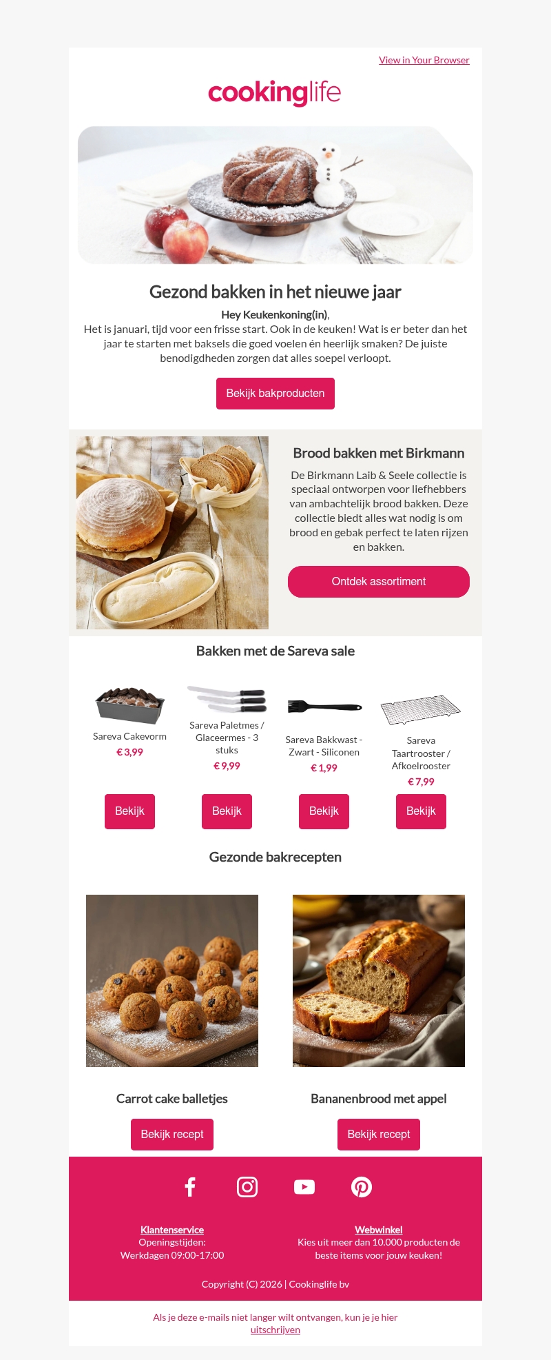 Klaar voor een gezond bakjaar? π₯§ Klaar voor een gezond bakjaar? π₯§
