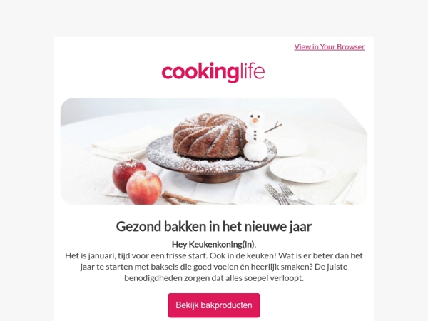 Klaar voor een gezond bakjaar? 🥧