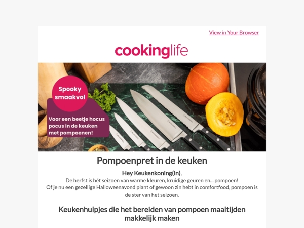 🎃 Trick or Treat? Liever iets lekkers met pompoen!