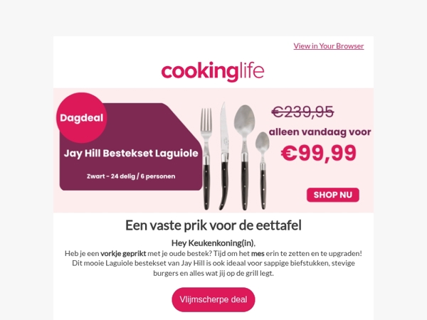 BBQ of diner? Deze dagdeal kan alles aan 🍴