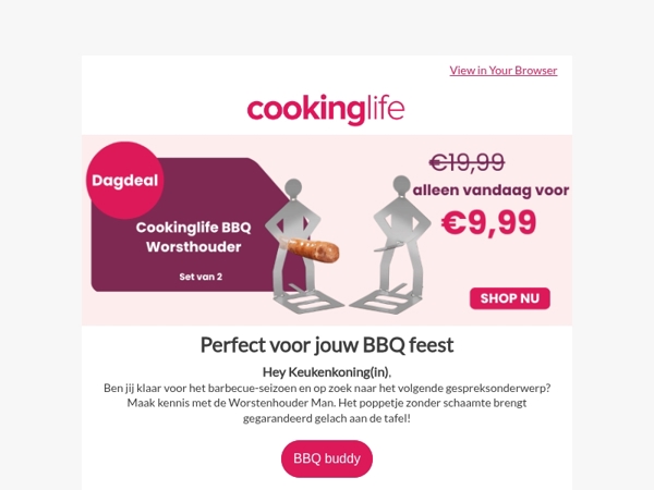 Deze dagdeal maakt jouw bbq onvergetelijk! 🍗