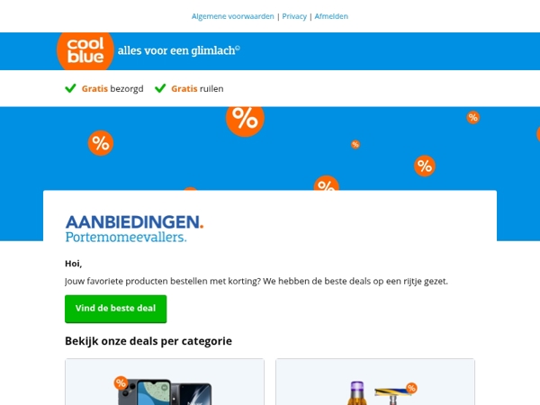 Bekijk onze prijzersterke aanbiedingen