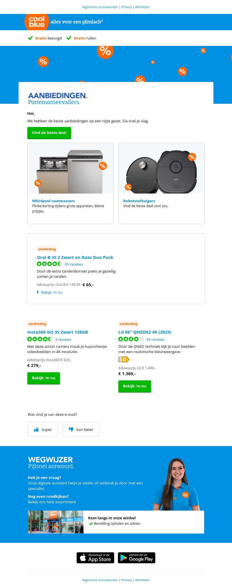 Ontdek onze superscherpe deals Ontdek onze superscherpe deals