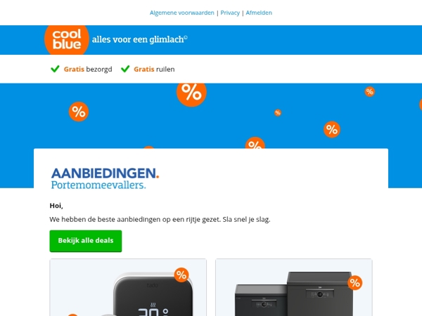 Heb jij onze topdeals al gezien?