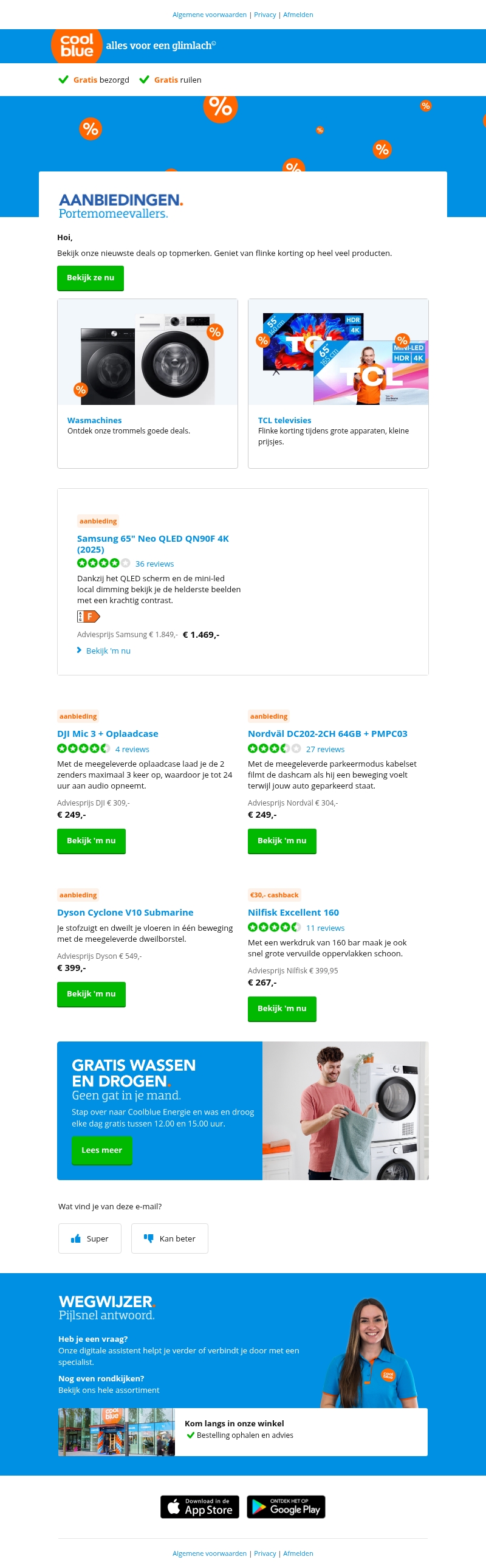 Bekijk de beste deals van dit moment Bekijk de beste deals van dit moment