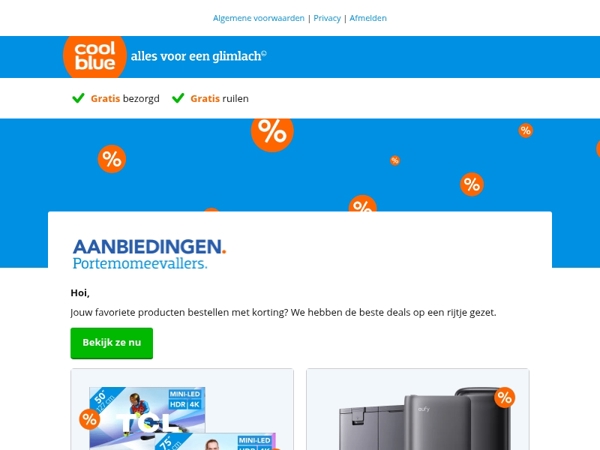 Bekijk onze prijzersterke aanbiedingen