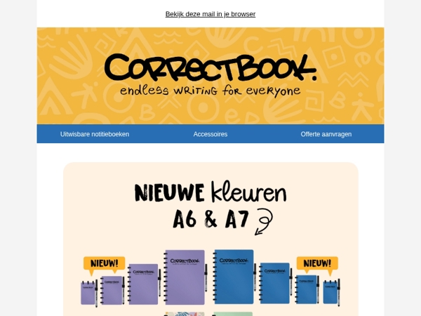 Nieuw & handig: jouw favoriete Correctbooks in miniformaat