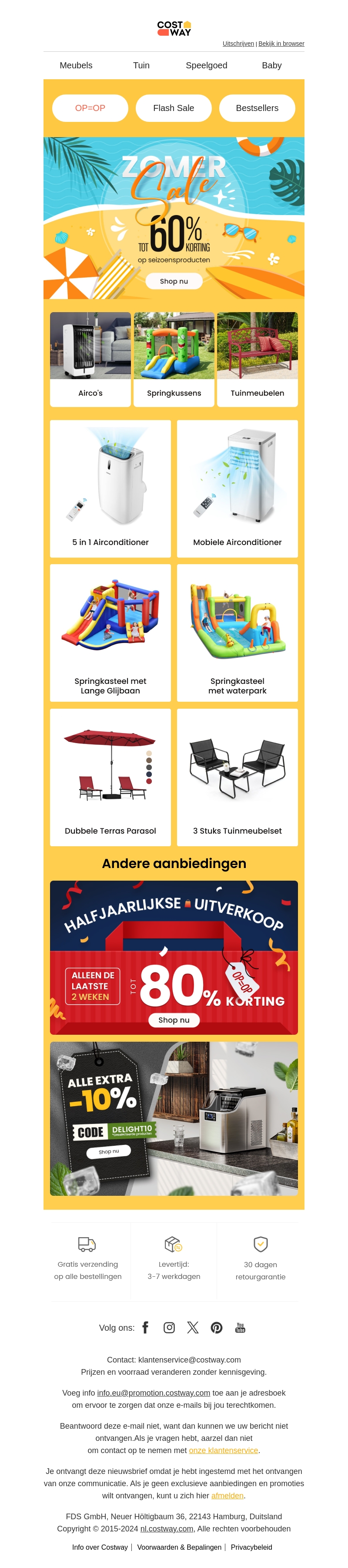 Zomeraanbiedingen zijn nu bezig. Zomeraanbiedingen zijn nu bezig.