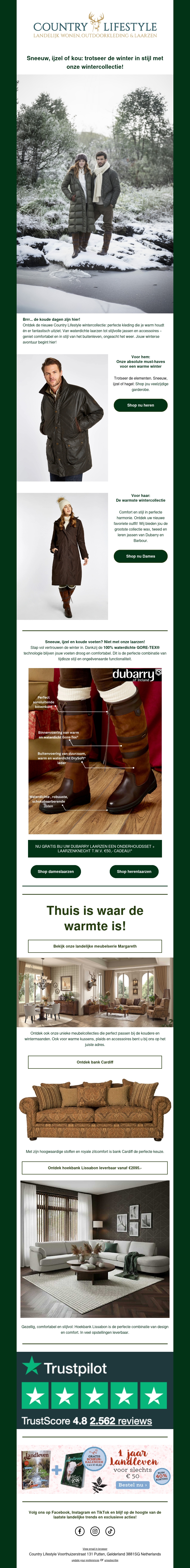 ❄️Stijlvolle bescherming tegen de winterkou met onze Dubarry & Barbour wintercollectie ❄️Stijlvolle bescherming tegen de winterkou met onze Dubarry & Barbour wintercollectie