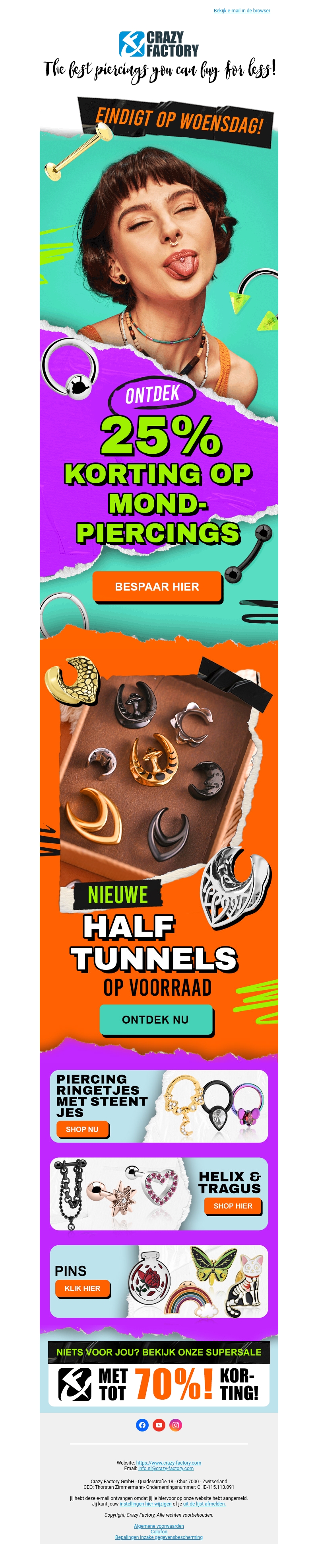 π Bijt in 25% korting op mondpiercings, ! π Bijt in 25% korting op mondpiercings, !