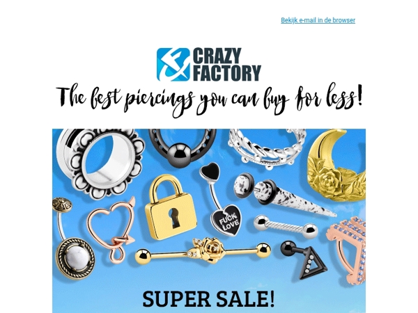 💥 Tot 70% korting op meer dan 4.000 producten, 