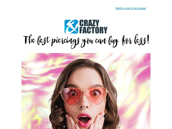 💥 Mega piercing-drop! Gouden bananas, elegante piercingringen, glanzende labrets en nog veel meer, !