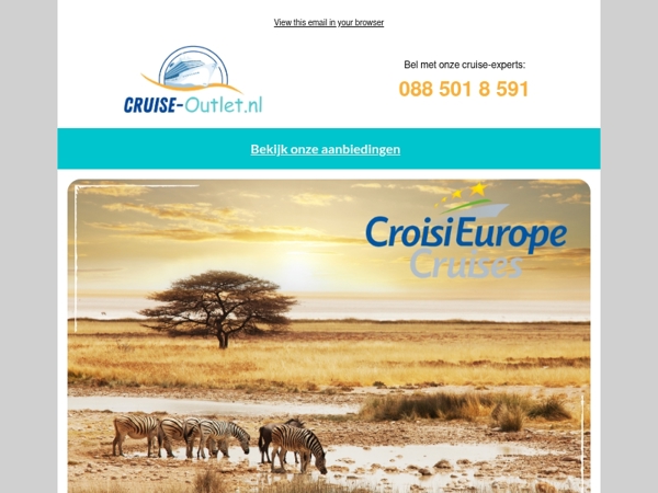 Jouw safari begint...op het water 💧!