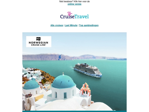 Met tot 50% korting op NCL-cruises is dit hét moment om te boeken