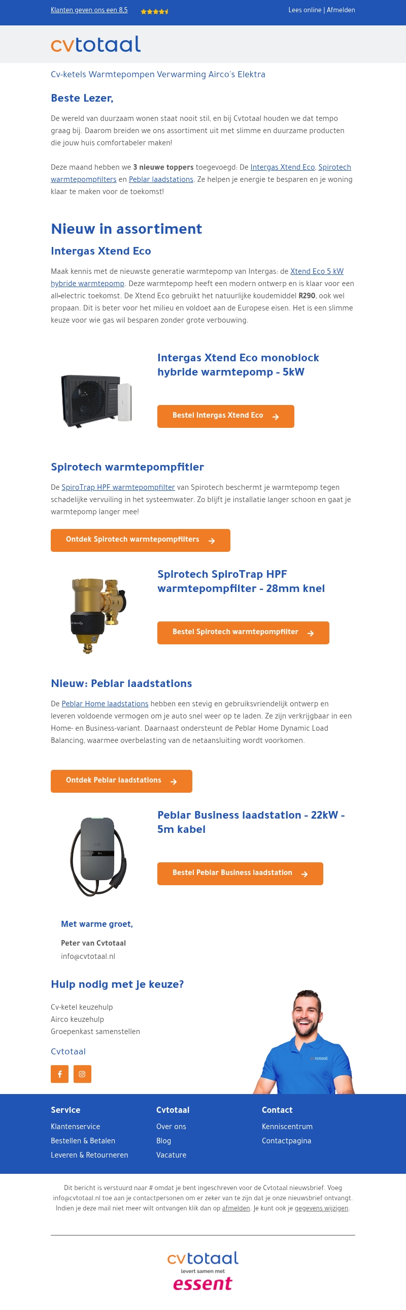 Nieuw: Intergas Xtend Eco monoblock Nieuw: Intergas Xtend Eco monoblock
