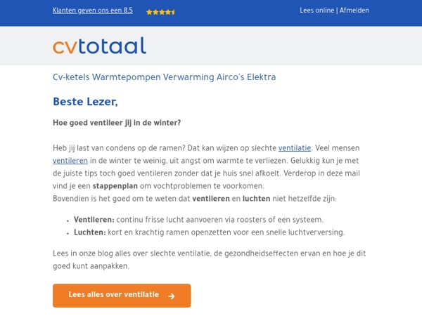 Hoe voorkom je vochtproblemen in de winter?