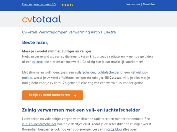 Haal het beste uit je cv-ketel