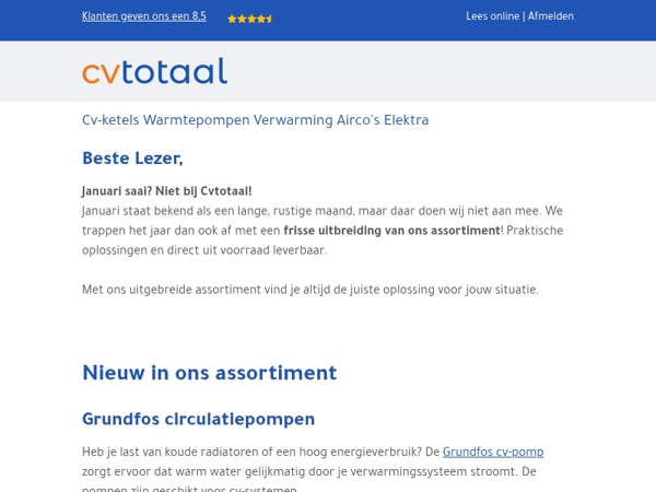 Nieuw in assortiment!