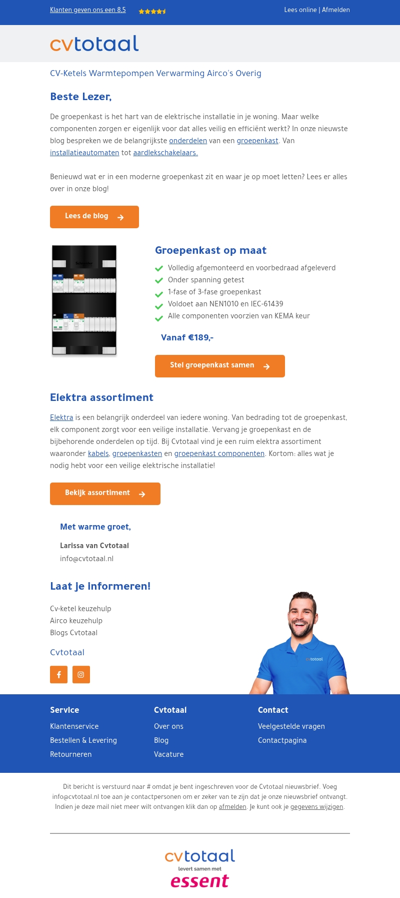 Zit alles goed in jouw groepenkast? Zit alles goed in jouw groepenkast?