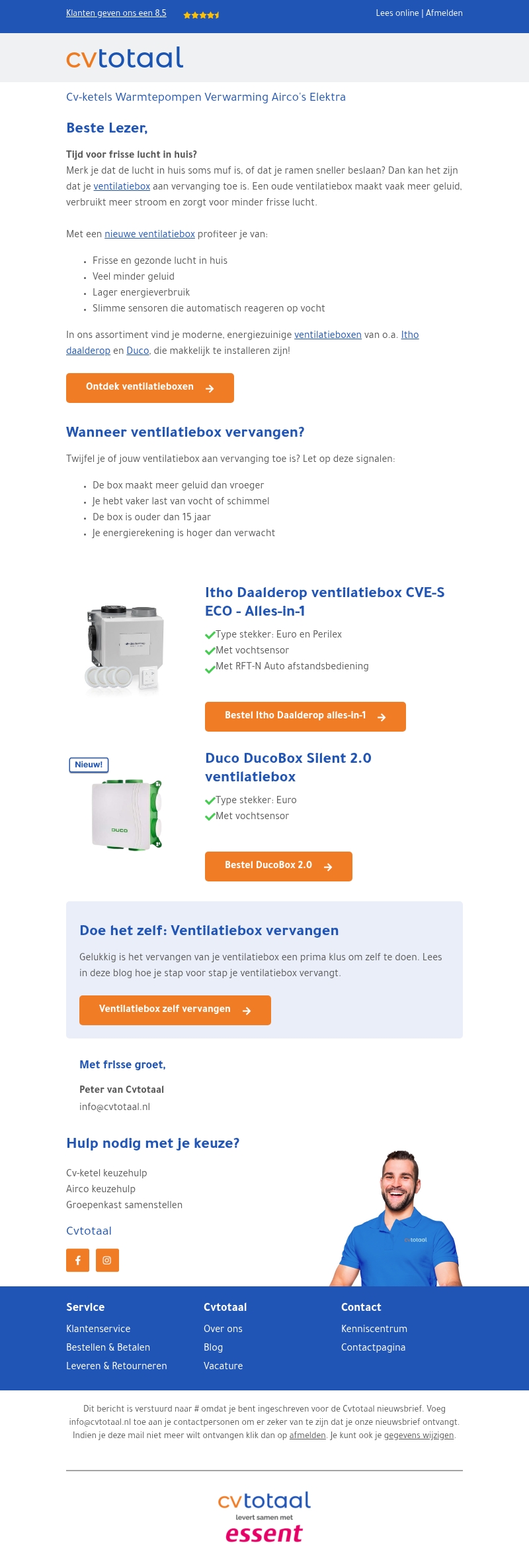 Is je ventilatiebox toe aan vervanging? Is je ventilatiebox toe aan vervanging?
