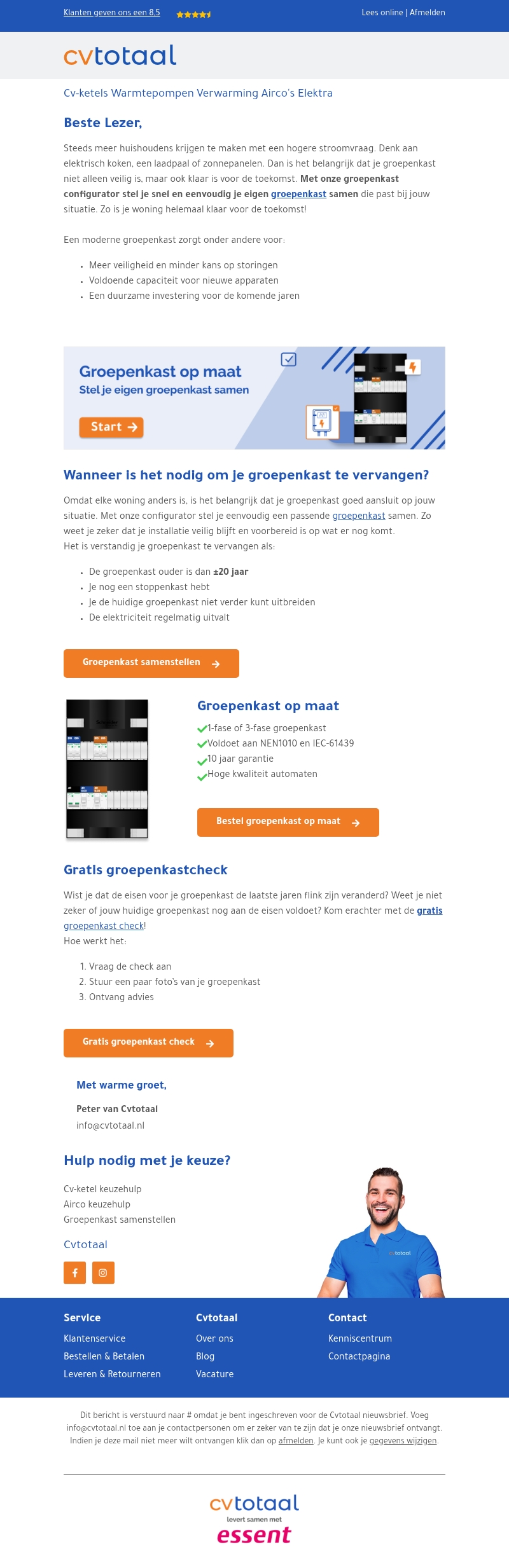 Voldoet je groepenkast nog? Voldoet je groepenkast nog?