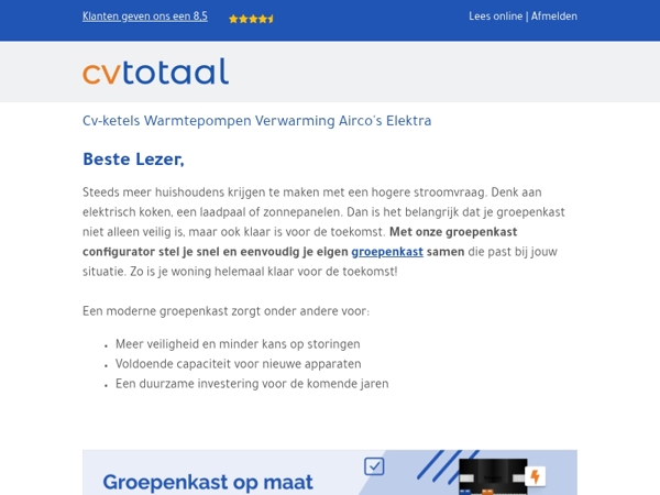 Voldoet je groepenkast nog?