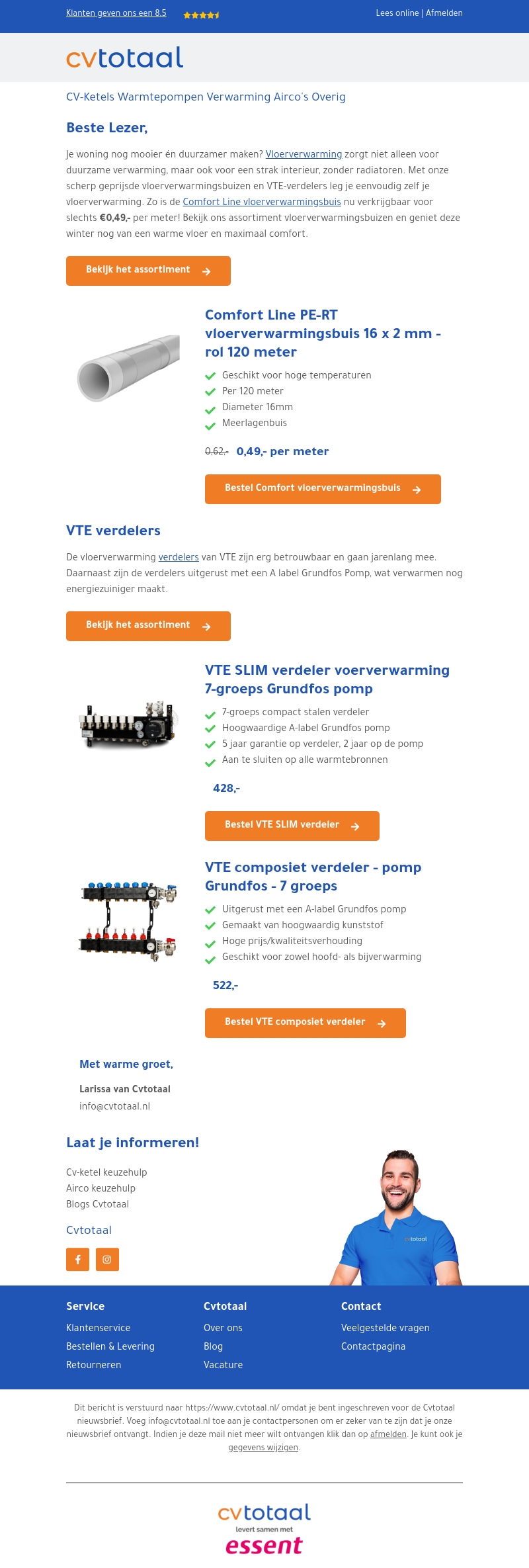 Vloerverwarmingsbuis nu slechts €0,49 per meter! Vloerverwarmingsbuis nu slechts €0,49 per meter!