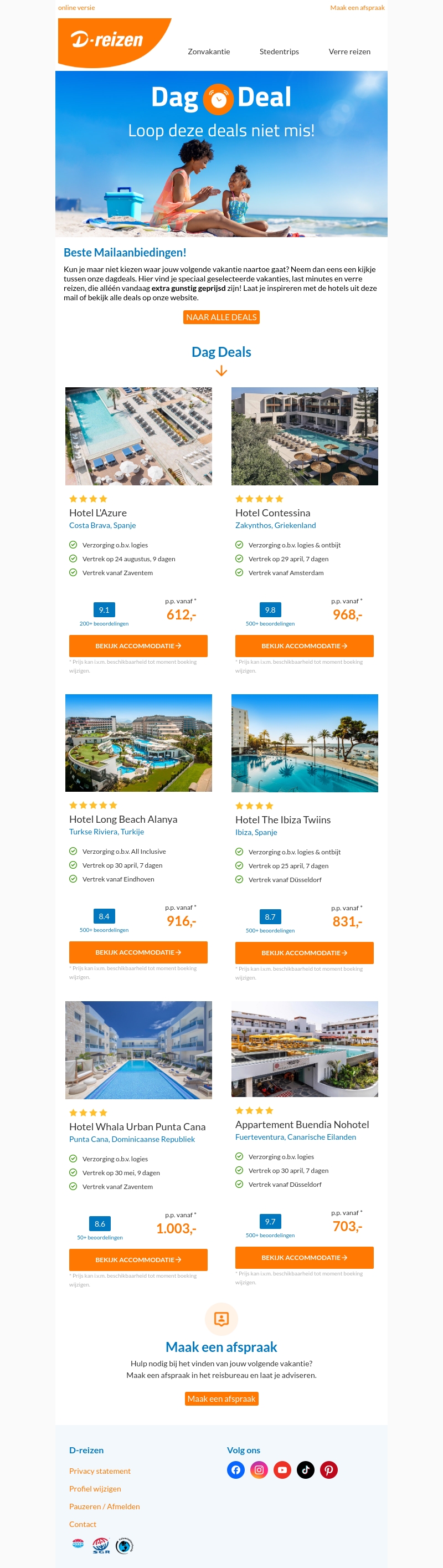 Nú online! 🚀 Top aanbiedingen met onze dagdeals Nú online! 🚀 Top aanbiedingen met onze dagdeals