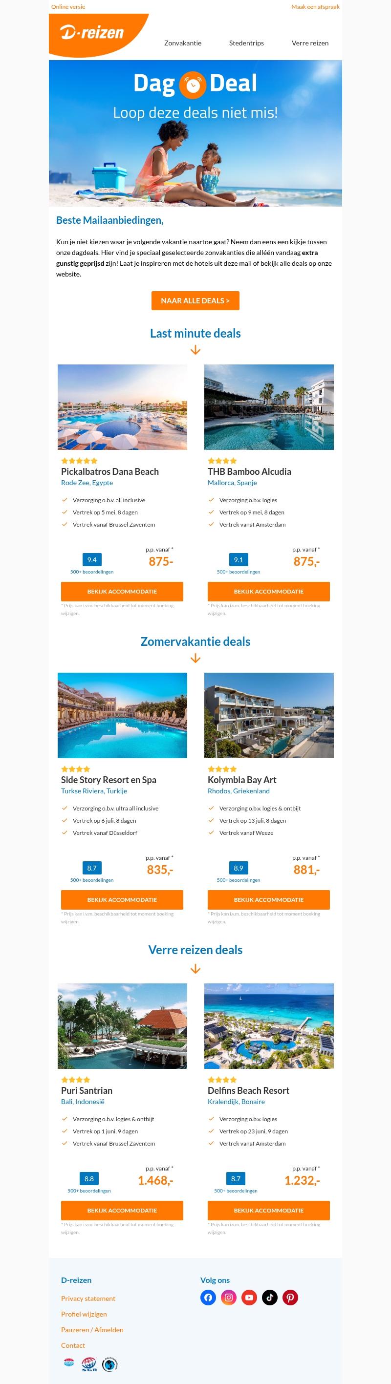 🚀 Top aanbiedingen met onze dagdeals 🚀 Top aanbiedingen met onze dagdeals