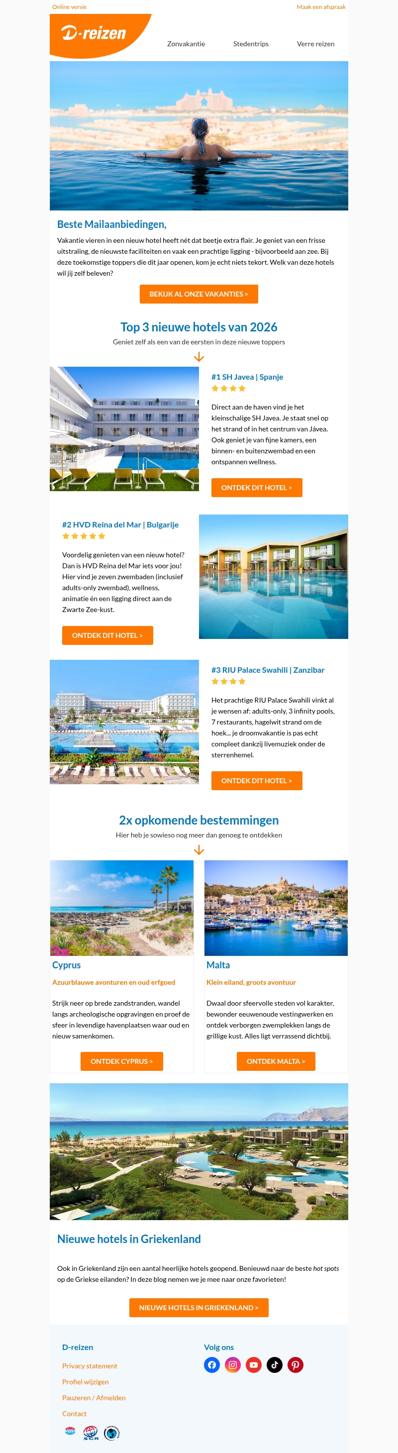 Spiksplinternieuwe hotels voor 2026 ✨ Spiksplinternieuwe hotels voor 2026 ✨