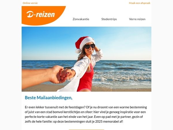 Weg tijdens de feestdagen? 🎄🎆